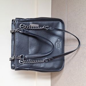 Coach leather handbag